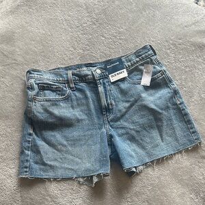 Old Navy Light Blue Boyfriend Cutoff Denim Shorts